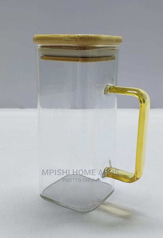 Square Smoothie Glasses With Bamboo Lid - thumbnail 10