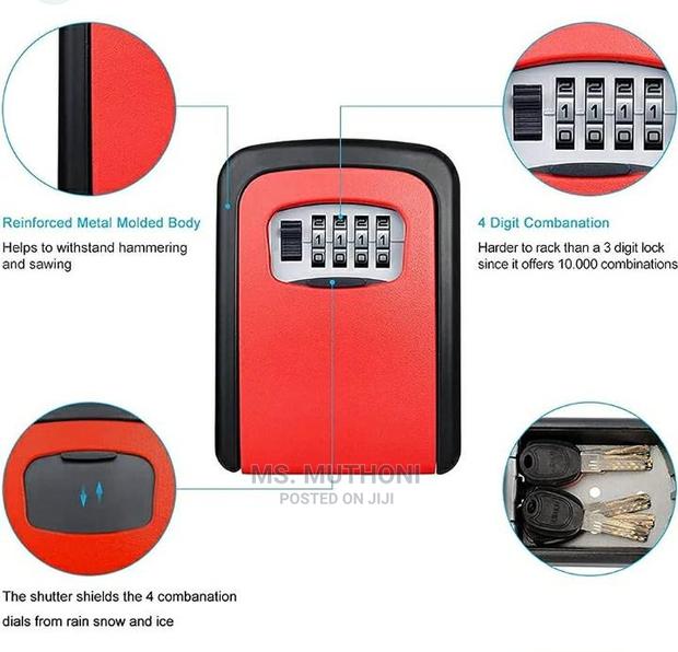 *High Quality Metallic Safe Keys Box Multifunctional - thumbnail 3