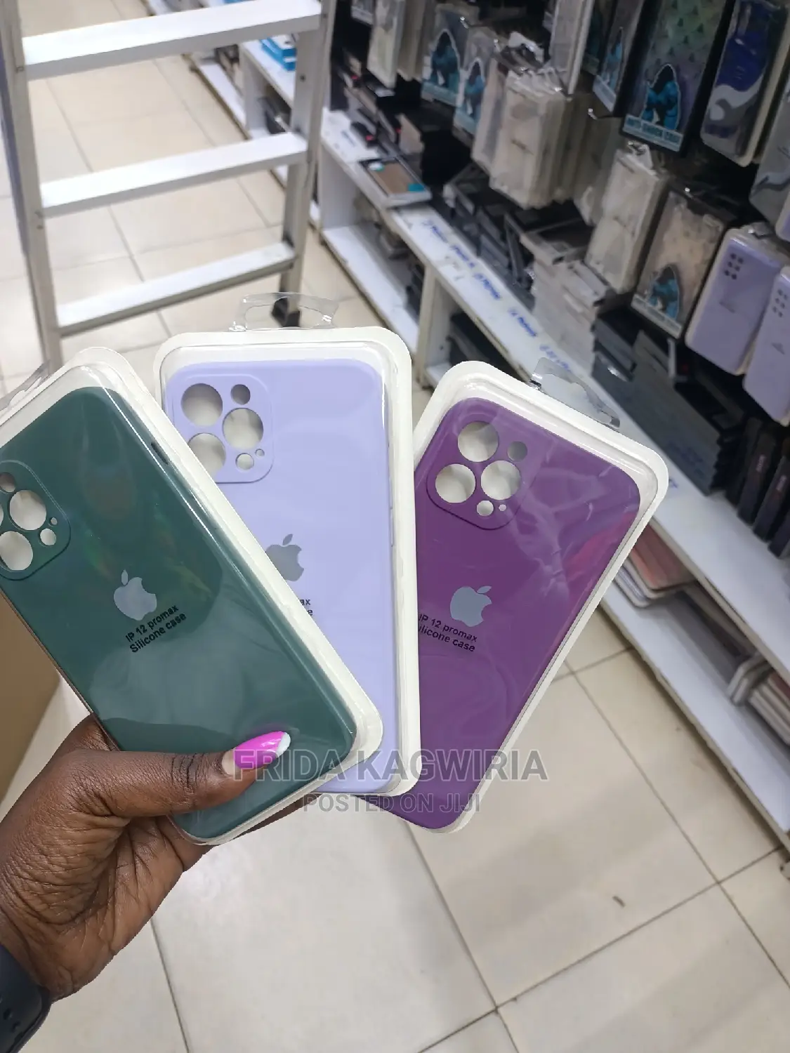 Silicone Case With Camera Protection for iPhone 12 Pro Max