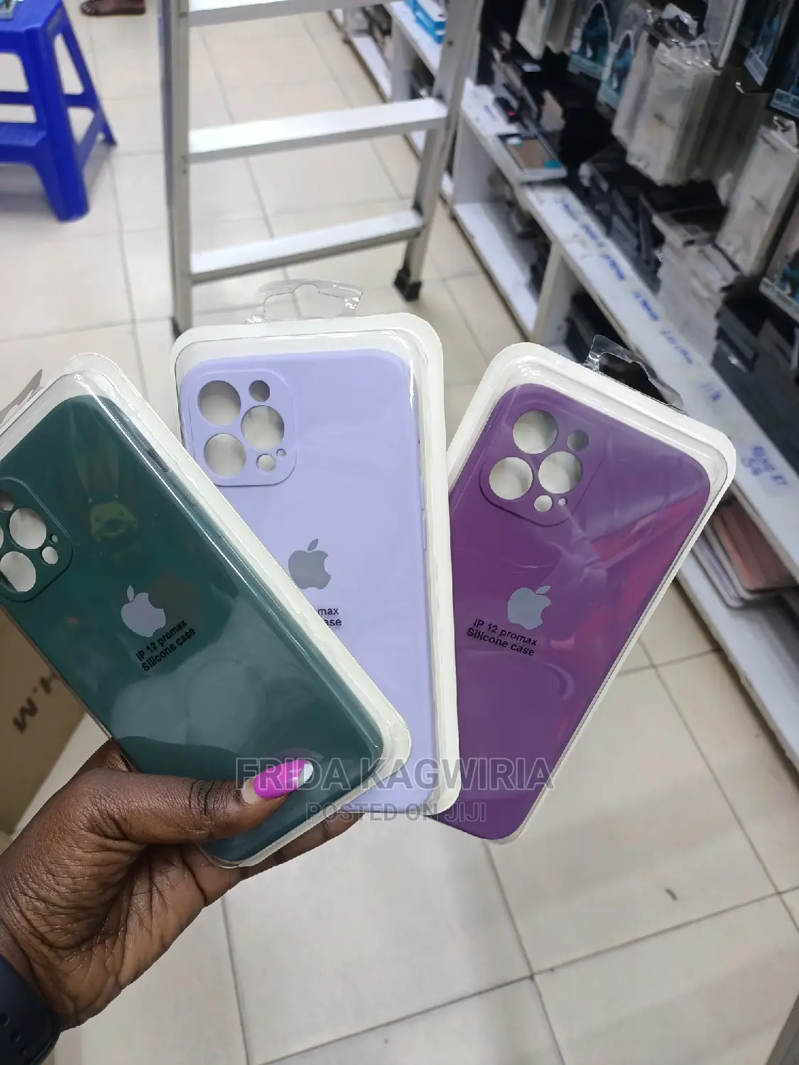Silicone Case With Camera Protection for iPhone 12 Pro Max