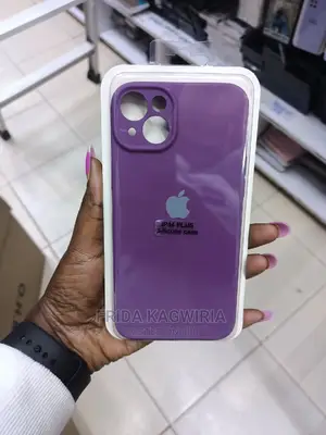 iPhone 14 Plus Purple Silicone Case