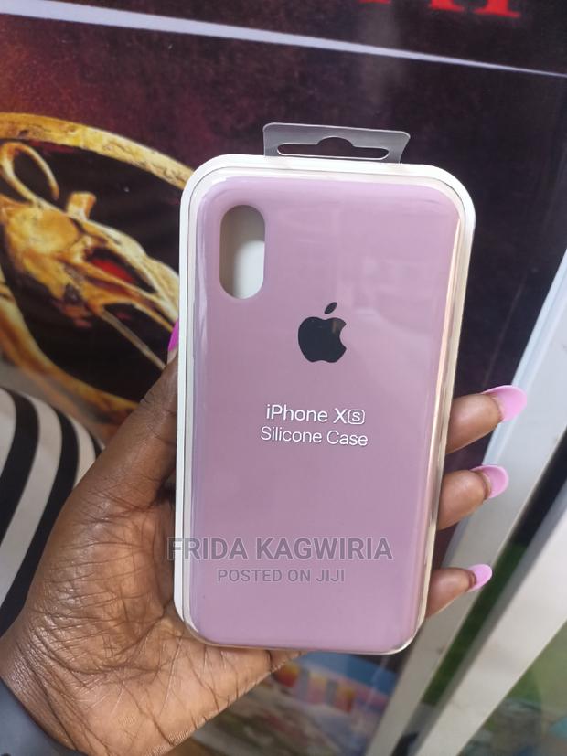 Pink Silicone Case for iPhone Xs / iPhone X
