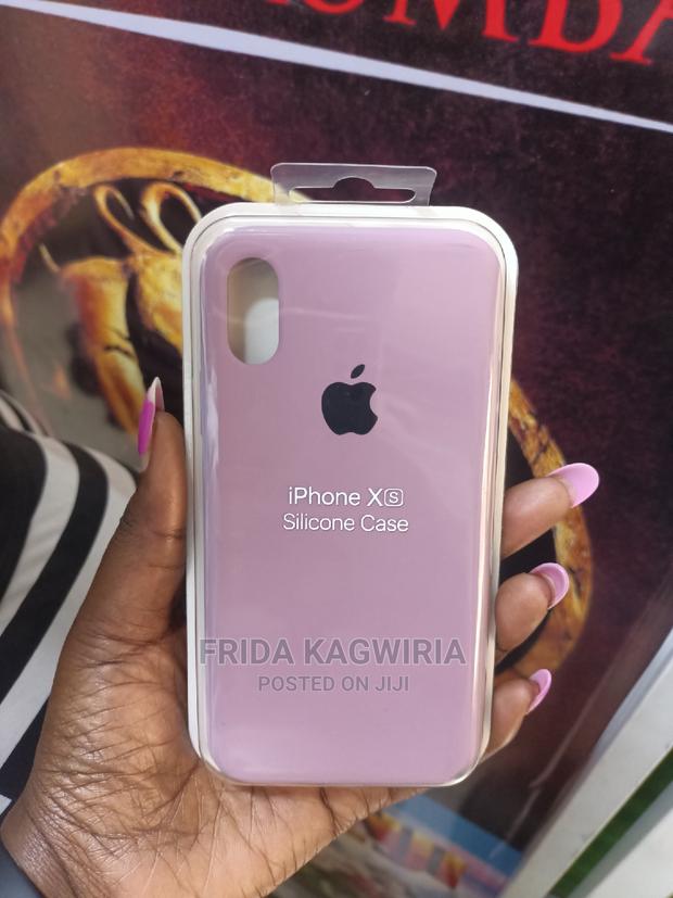 Pink Silicone Case for iPhone Xs / iPhone X - thumbnail 2