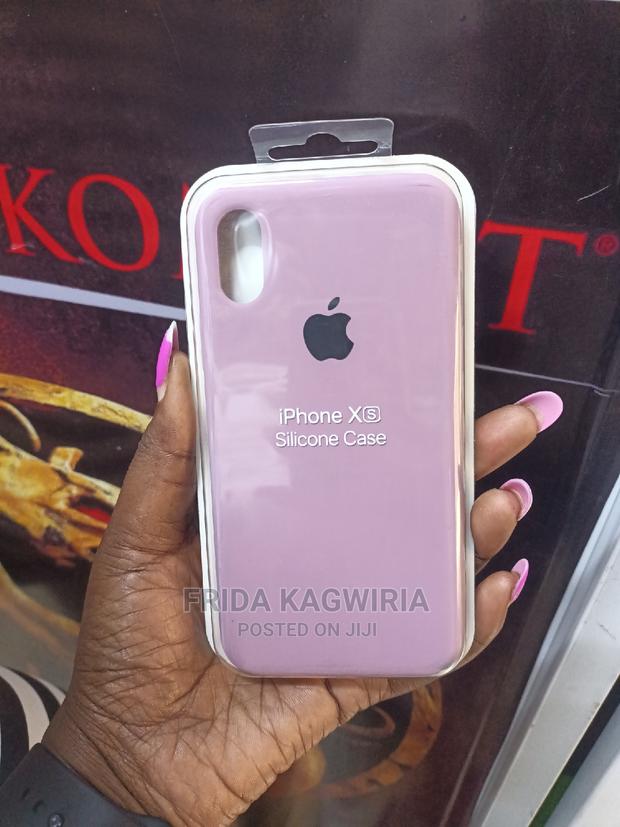 Pink Silicone Case for iPhone Xs / iPhone X - thumbnail 3