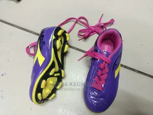 Purple Football Boot for 3 Years Old Kid, Size 28