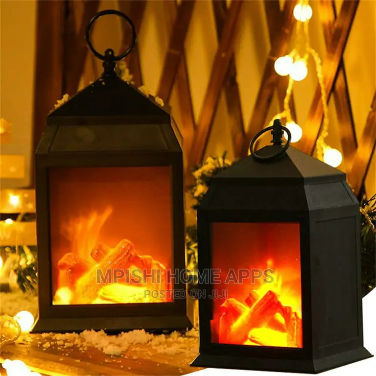 Cozy Fireplace Lantern
