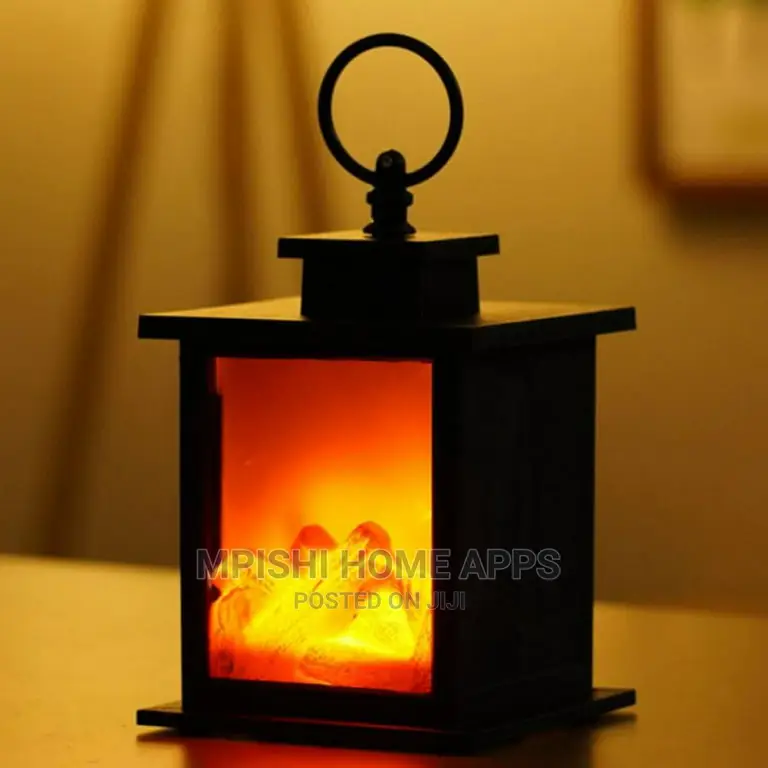 LED Fireplace Lantern
