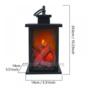 LED Fireplace Lantern