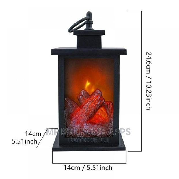 LED Fireplace Lantern - thumbnail 2