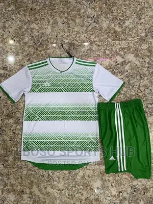 White Black Adidas Football Jersey