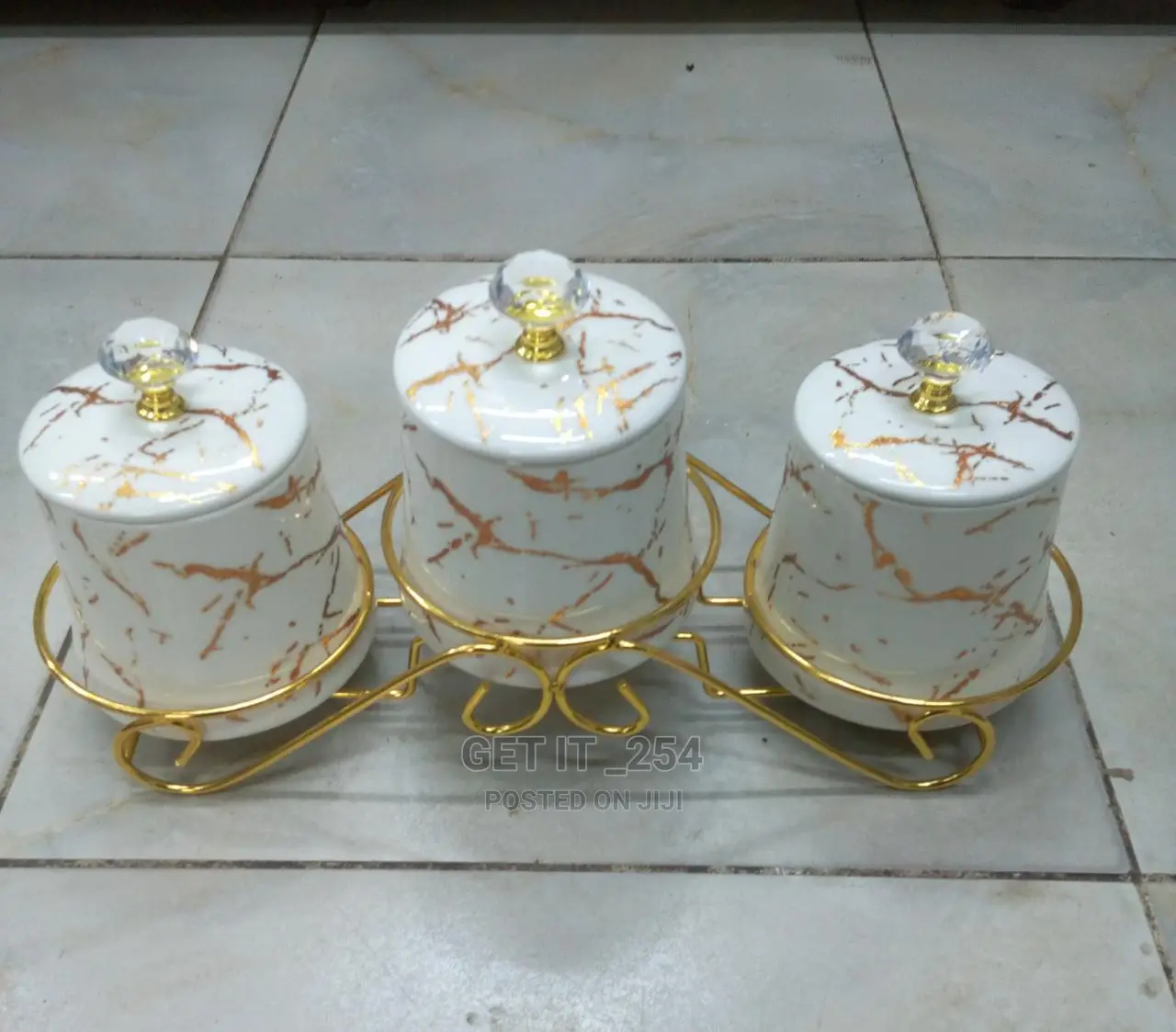 7pcs Sugar Cruets Bowl Set