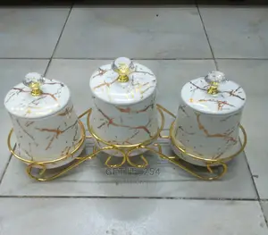 7pcs Sugar Cruets Bowl Set
