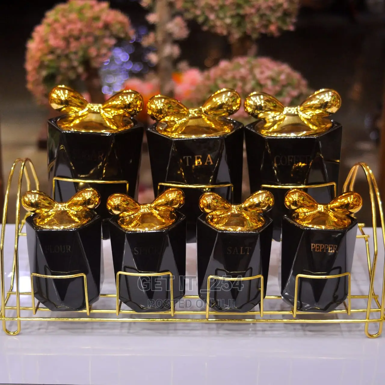 Perfect 7pcs Sugar Cruets Bowl Set