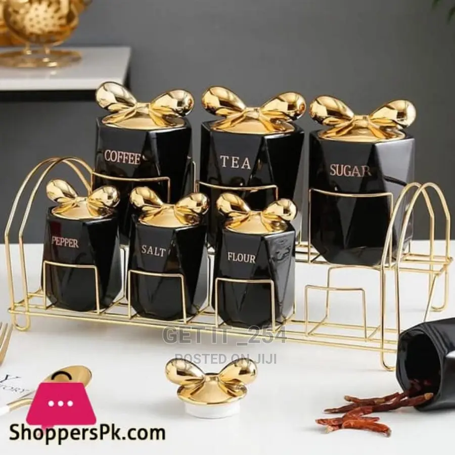 Perfect 7pcs Sugar Cruets Bowl Set