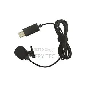 USB Lavalier Lapel Condenser Microphone Omnidirectional