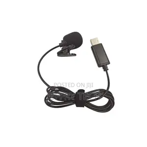 USB Lavalier Lapel Condenser Microphone Omnidirectional