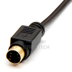 S-Video Cable 6ft 4 Pin Male to Male Gold Plated Mini-Din Co