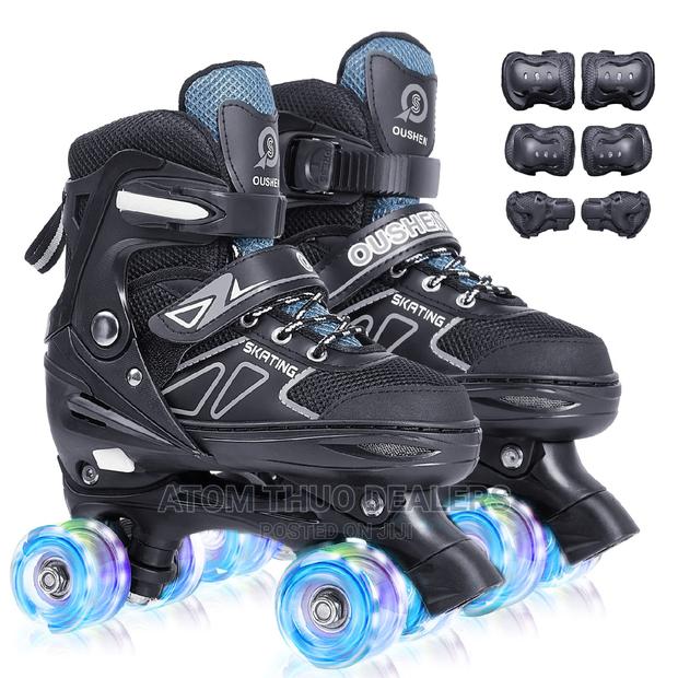 *Skating Shoes With Guards Helmet*  *Ks*Sizes; 31-34,