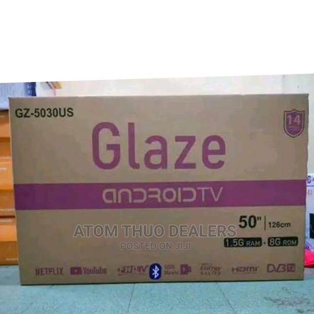 Glaze 50 " Inch Smart Android,Frameles Ultra HD Tv  - main view