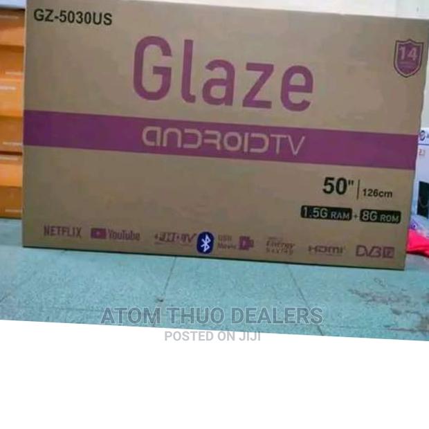 Glaze 50 " Inch Smart Android,Frameles Ultra HD Tv  - thumbnail 2