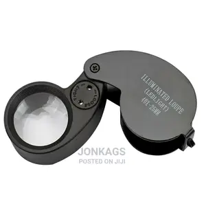 40x Magnifying Loupe With LED Lights