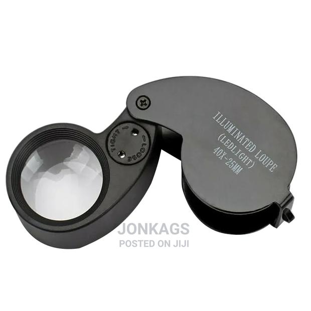 40x Magnifying Loupe With LED Lights