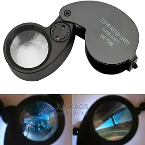 40x Magnifying Loupe With LED Lights