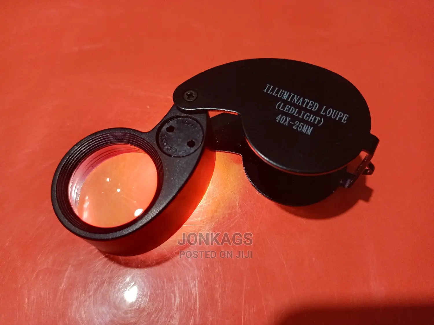 40x Magnifying Loupe With LED Lights