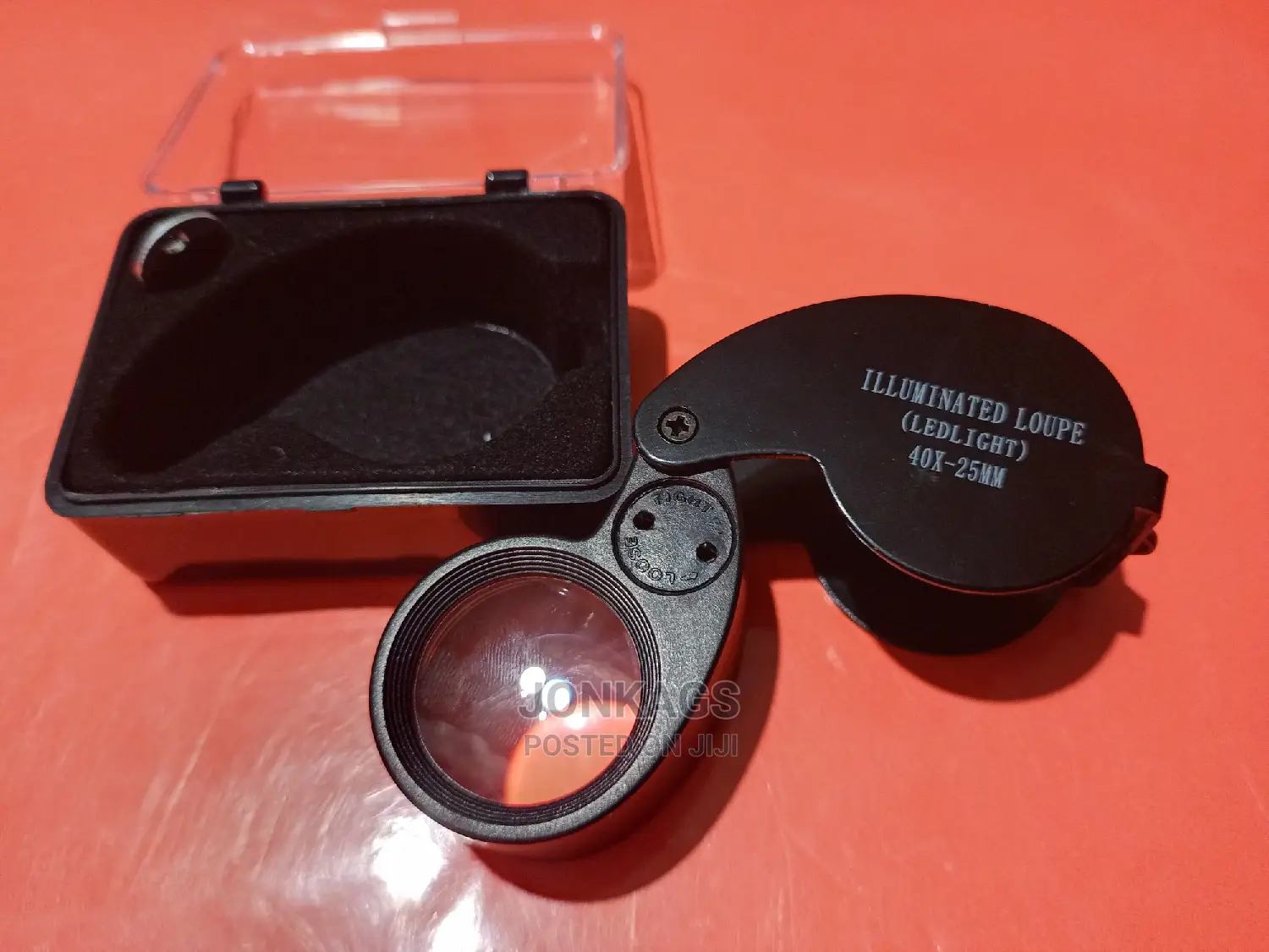 40x Magnifying Loupe With LED Lights
