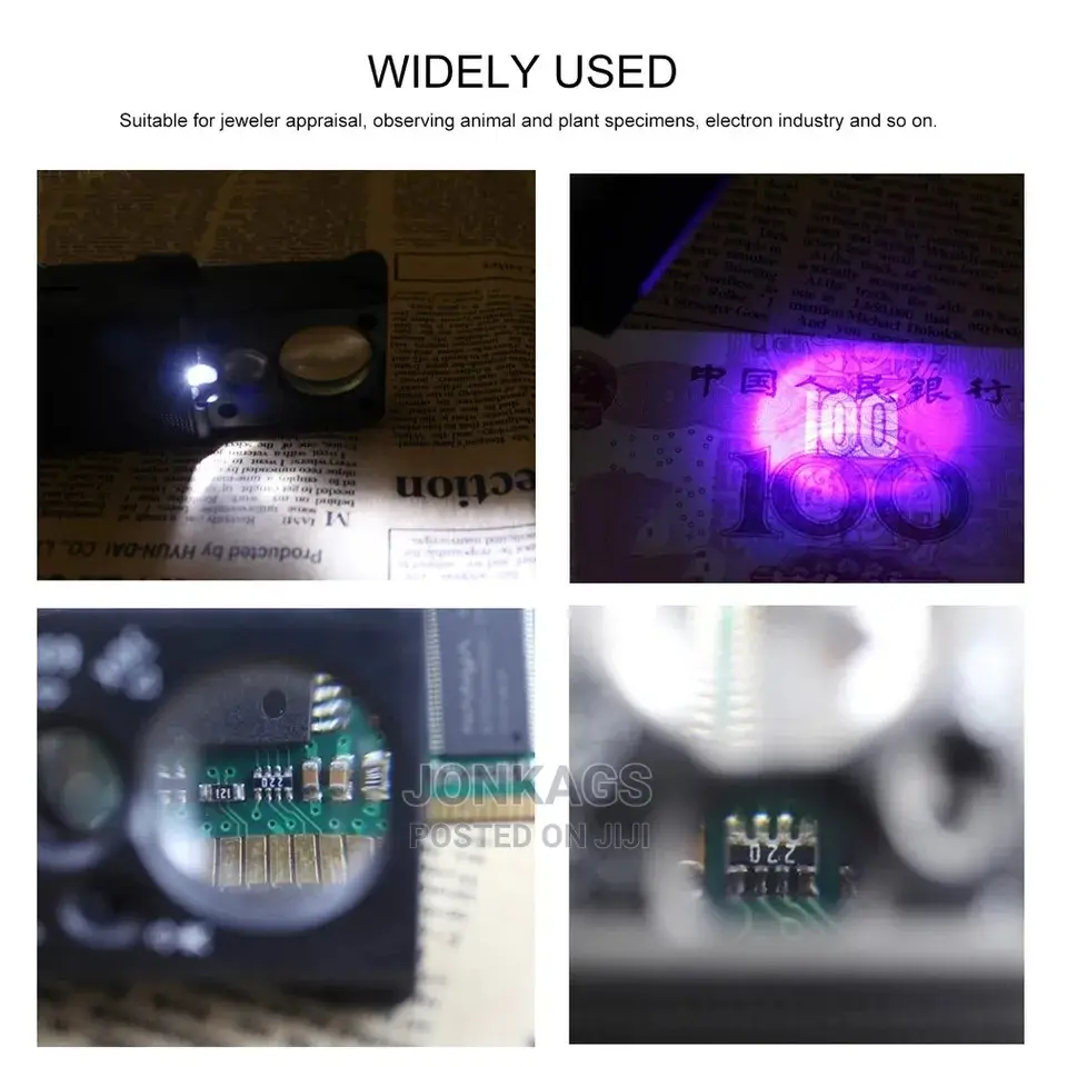 30× 60× Pull Type Magnifying Glass