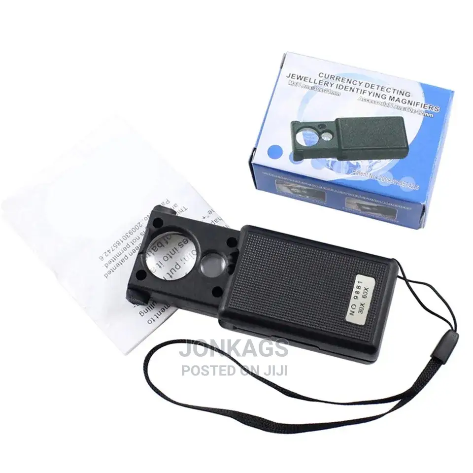 30× 60× Pull Type Magnifying Glass