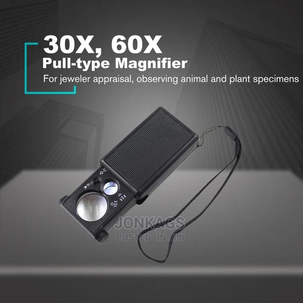 30× 60× Pull Type Magnifying Glass - main view