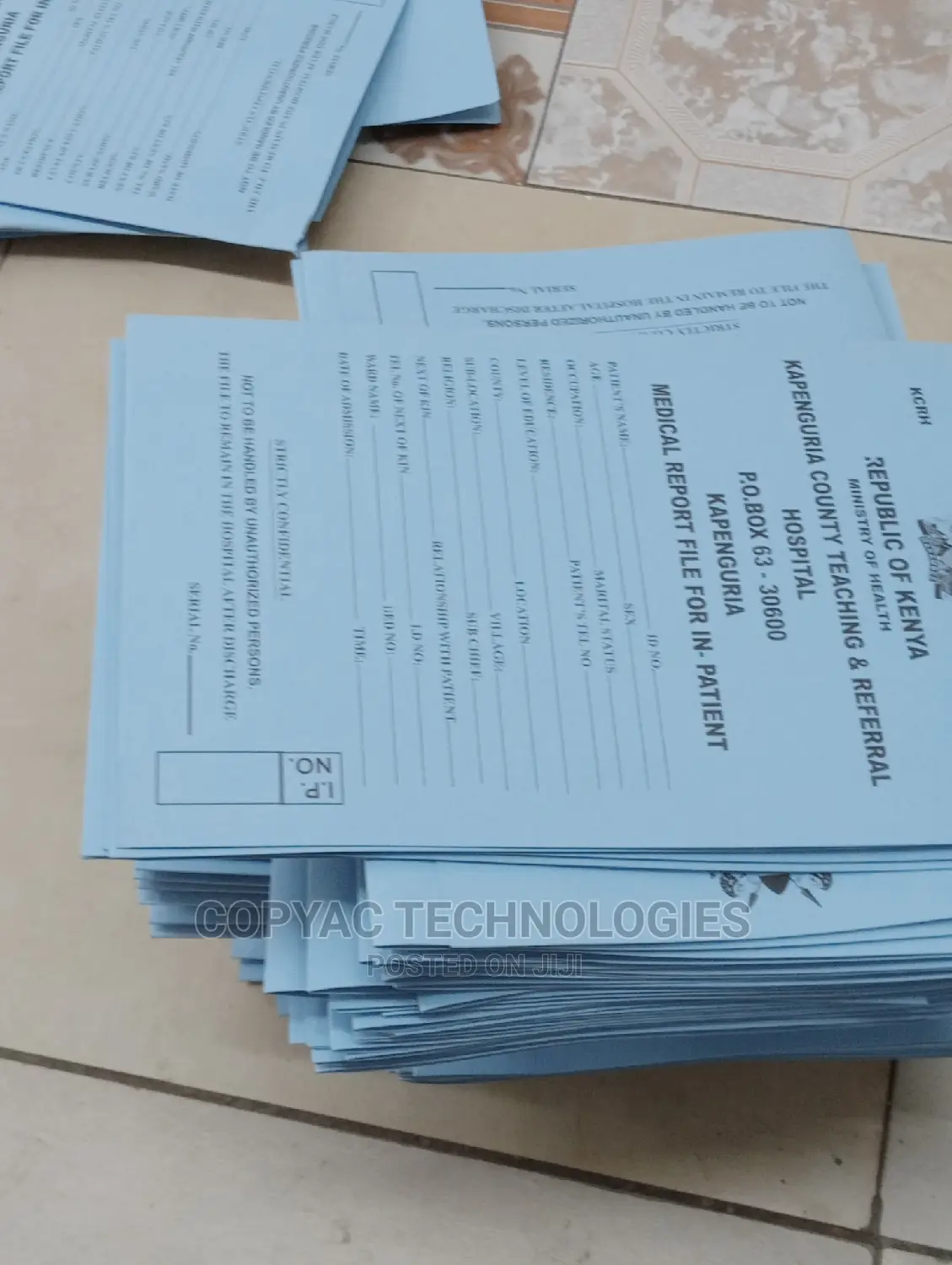 Customized Law Farm and Hospital Files