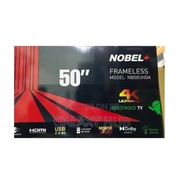 Nobel 50” Frameless Ultra Hd Android Tv, Netflix