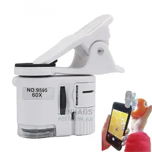 60× Universal Clip Smart Phone Mini Microscope