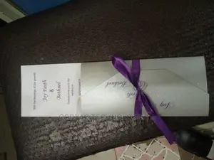 Customized High End Wedding Cards