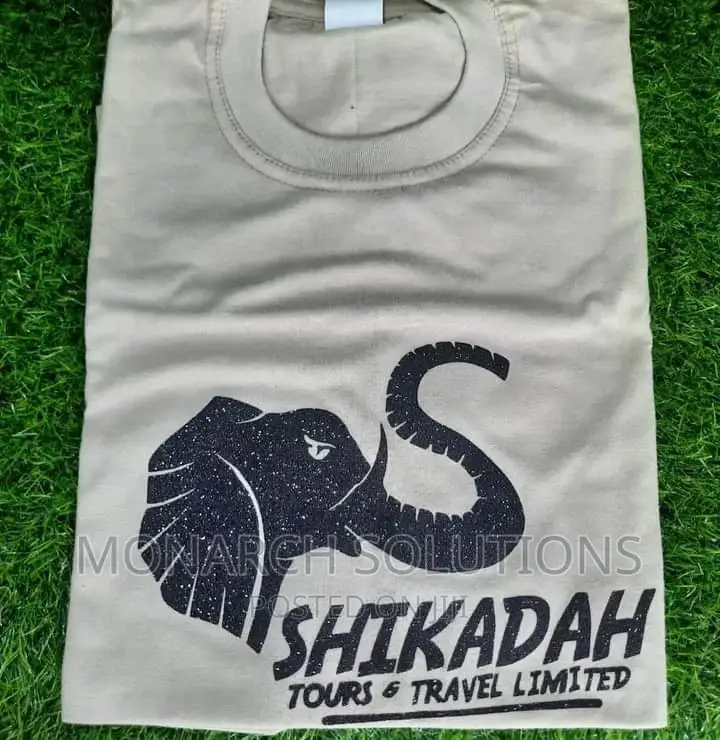 Plain Tshirts With Animal Branding