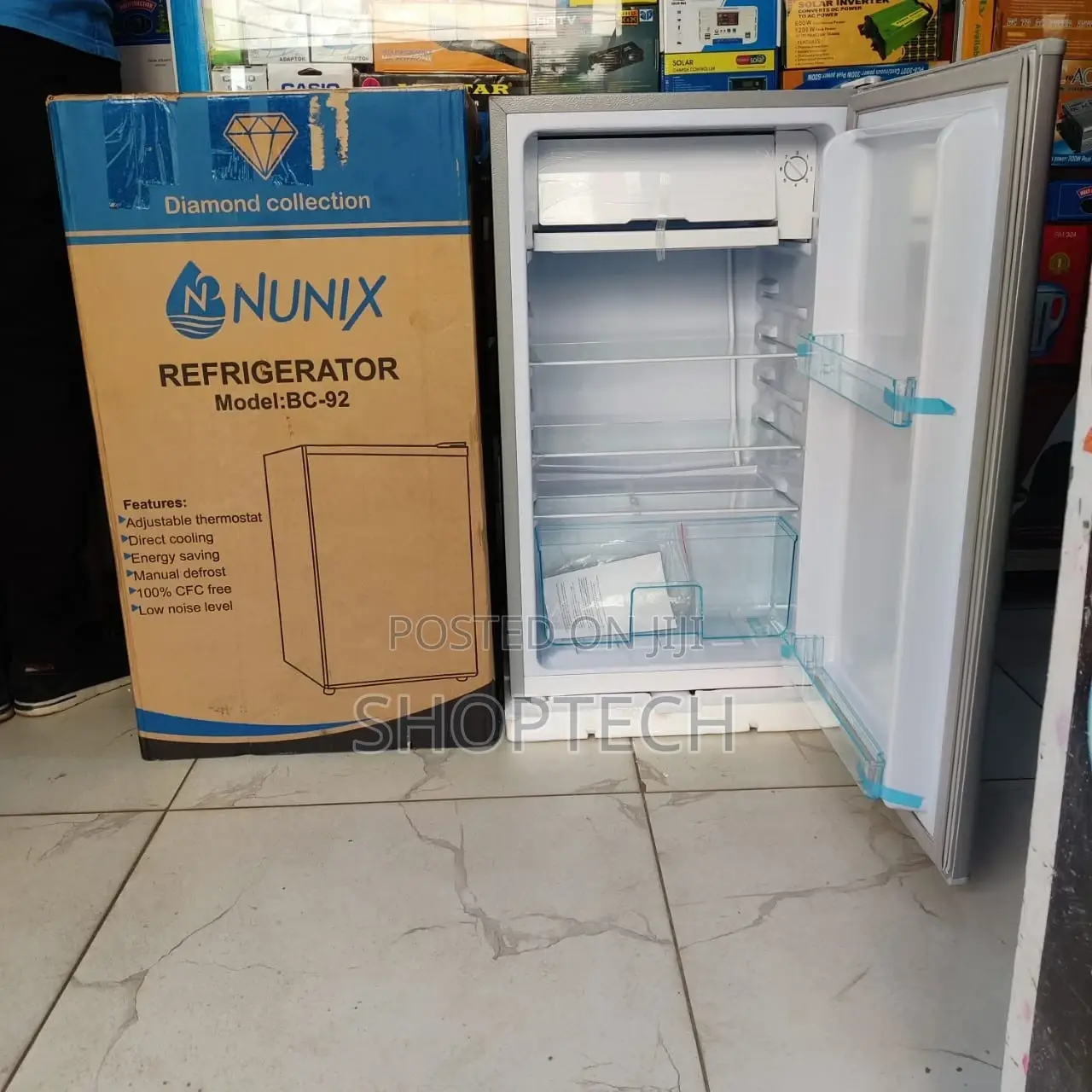 *Nunix Fridge 92litres Single Door Refrigerator