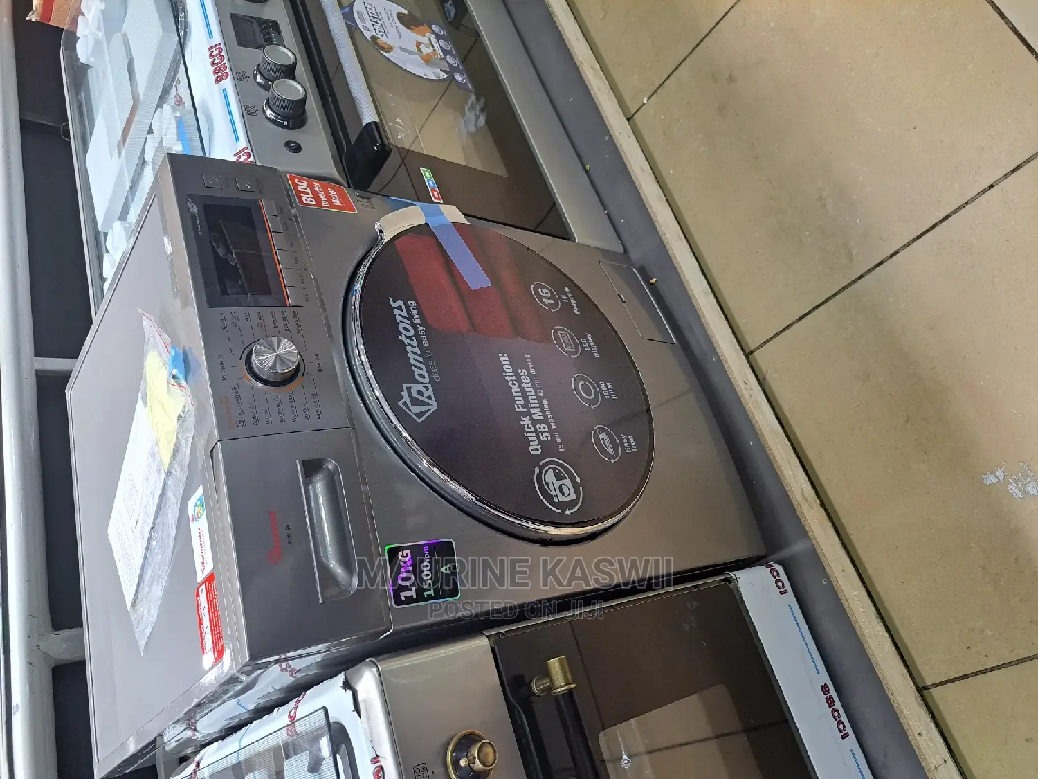 Ramtons 10/7 Kg Dryer Full Outomatic