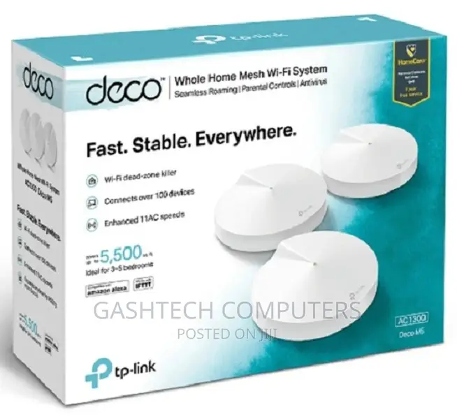 Tp-Link Deco M5 Ac1300 Whole Home Mesh Wi-Fi^- Tl-Deco M5-3
