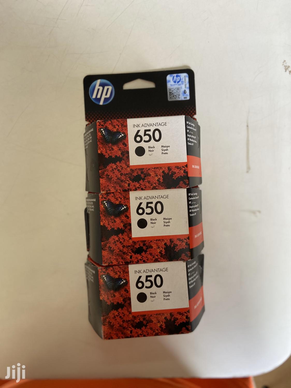 HP 650 Ink Cartridges