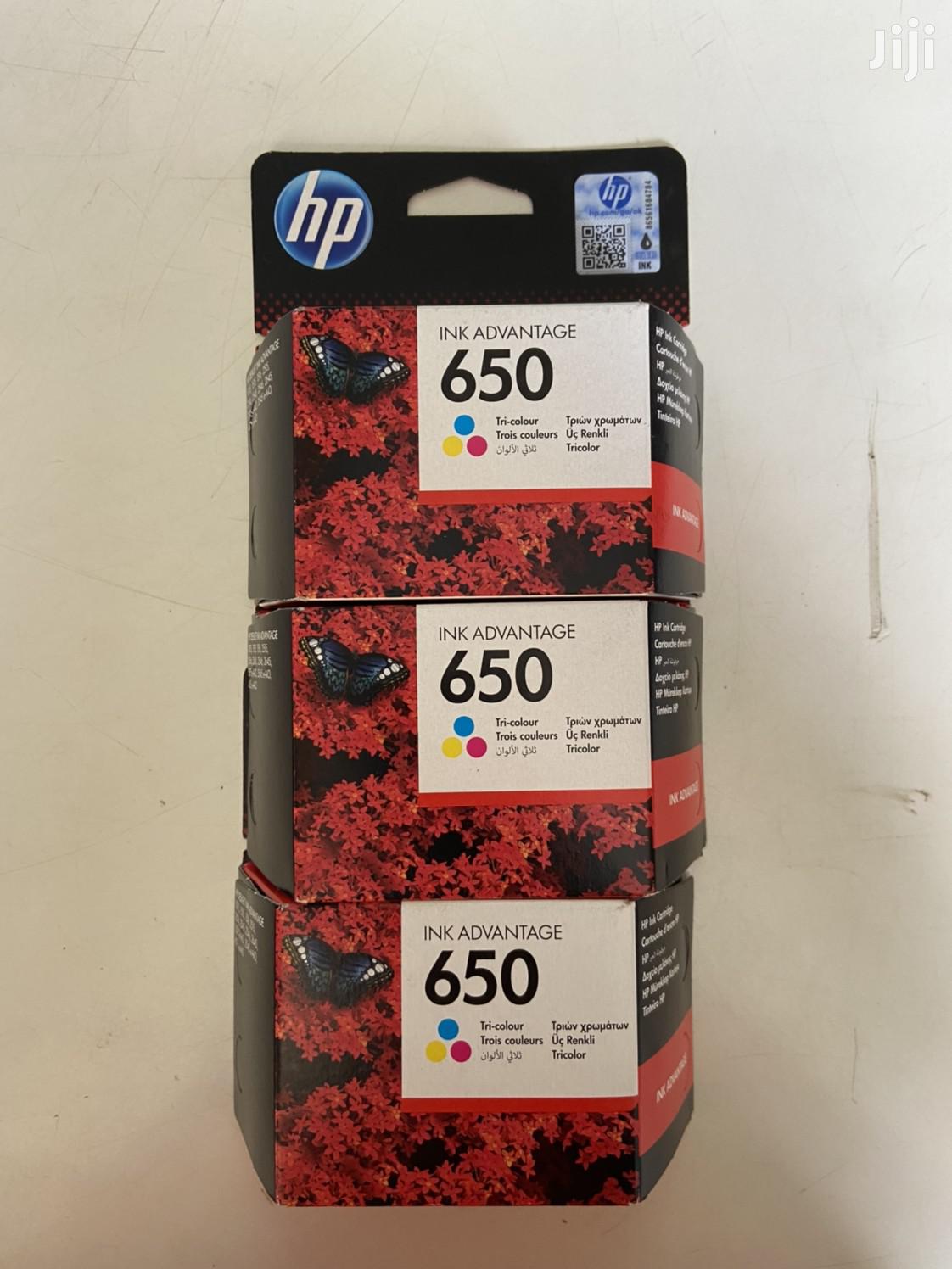 HP 650 Ink Cartridges