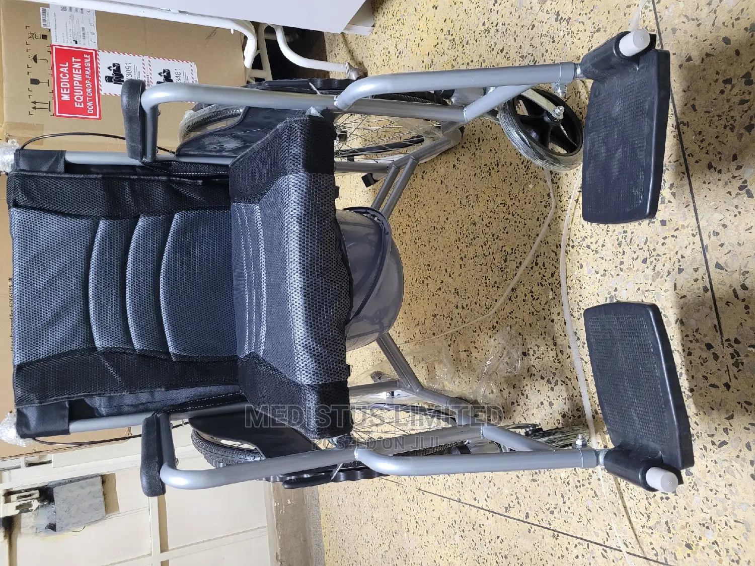 Wheelchair Commode With Honey Comb Seat