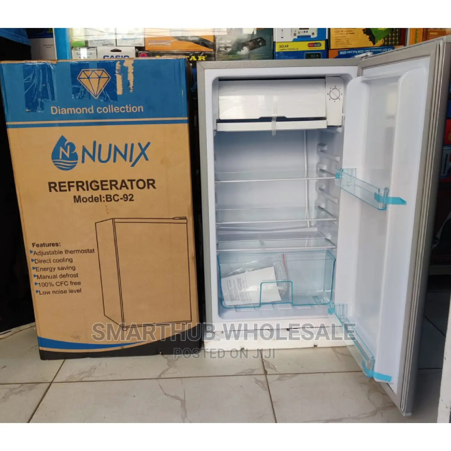 *Nunix Fridge 92litres Single Door Available