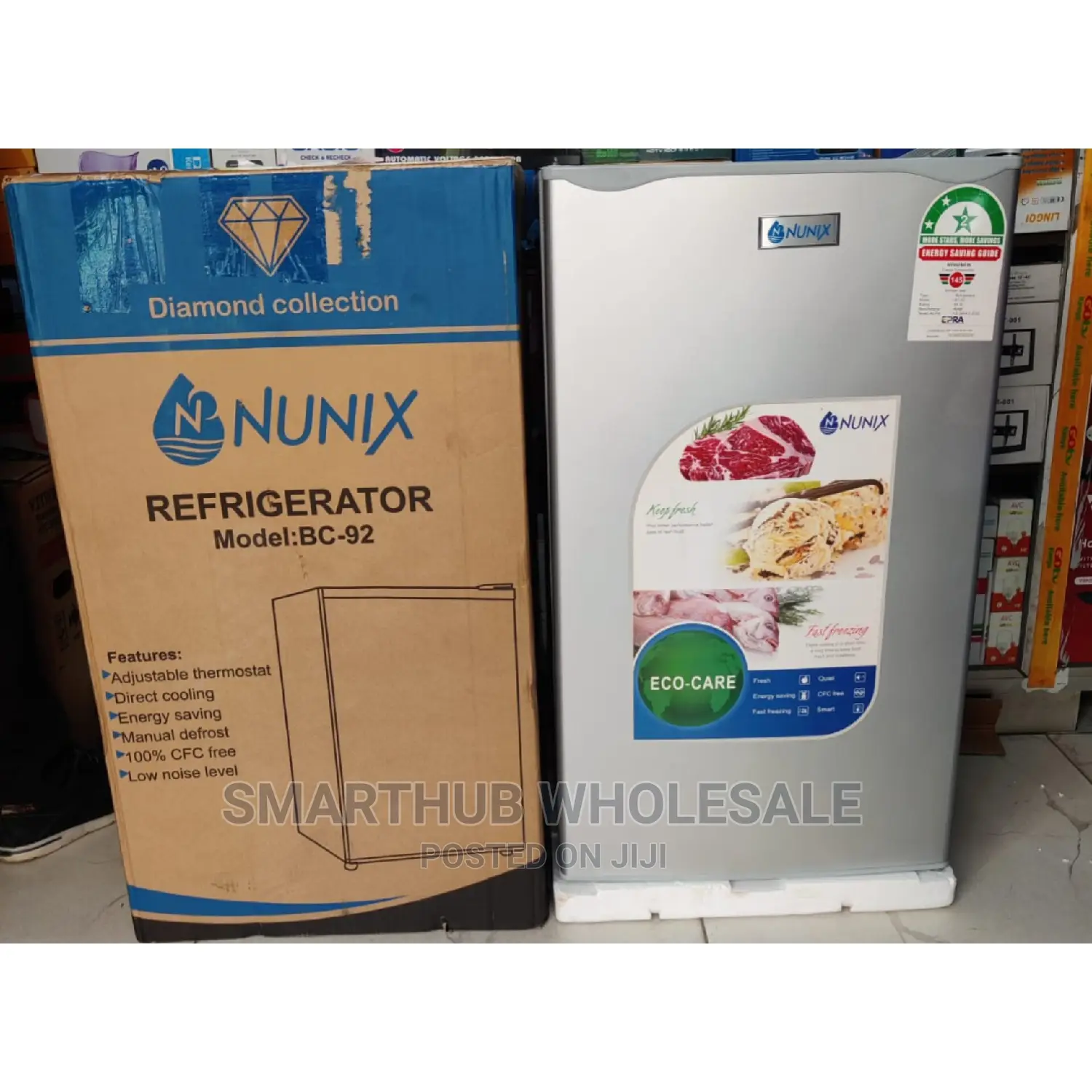 Nunix Fridge 92litres Single Door Refrigerator Available