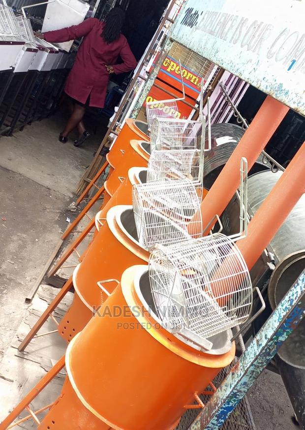 Jua Kali Charcoal Chips Deep Fryer - main view