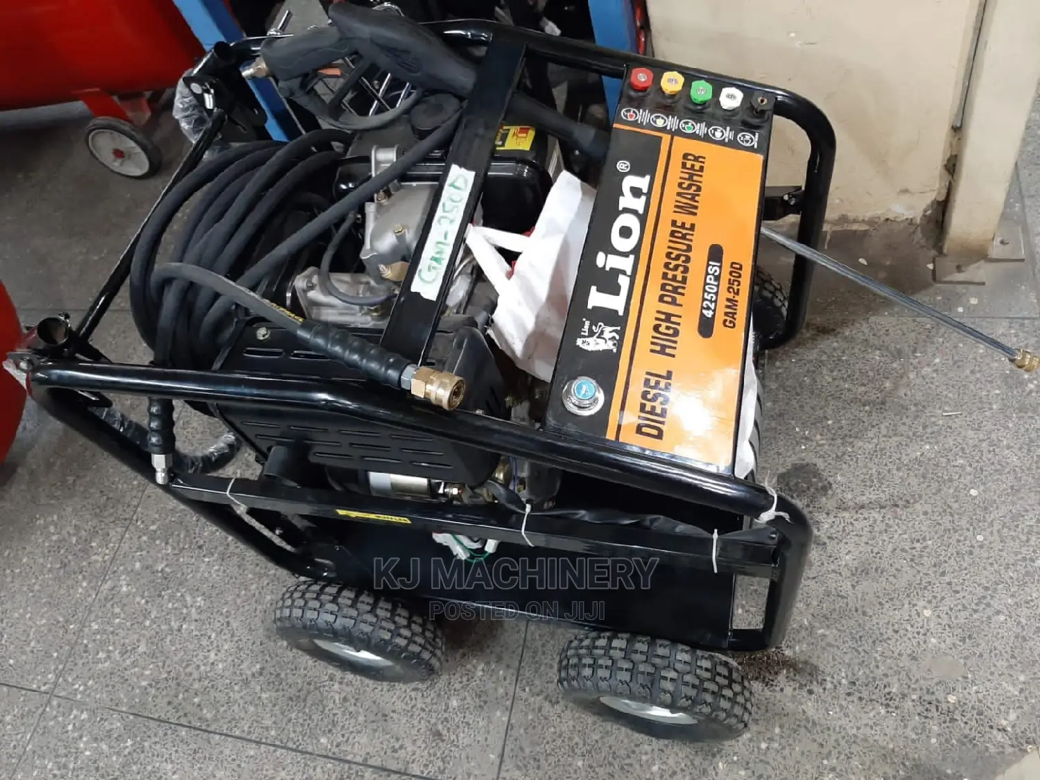 DIESEL High Pressure Washer Machine-4250psi-Lion