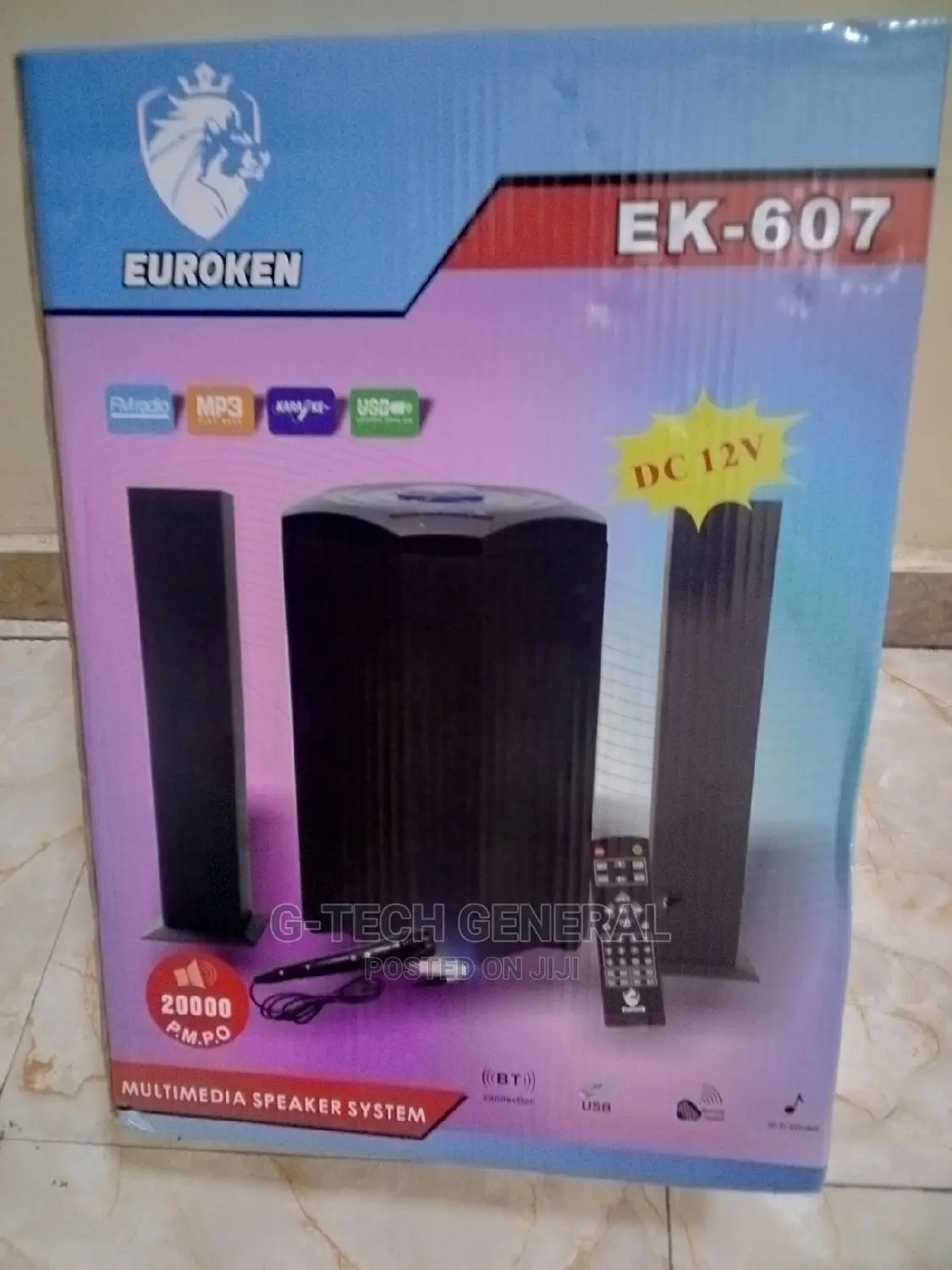 Euroken Ek-607(Mtungi)-20000w