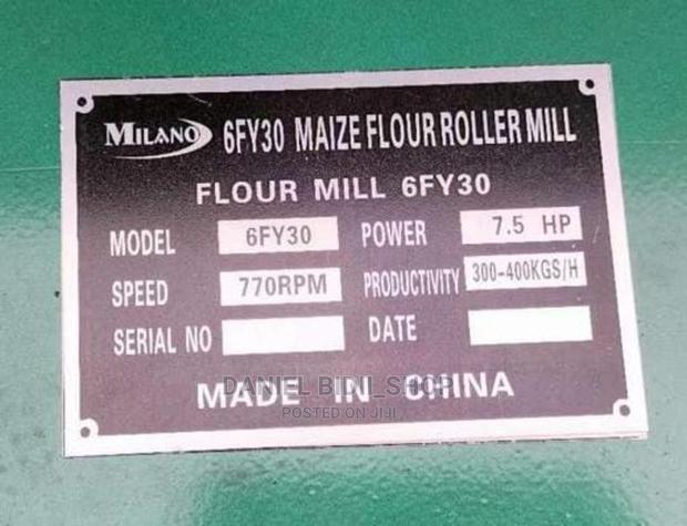 Milano Italia Roller Mill 300-400kg/Hour 7.5hp Motor - thumbnail 2