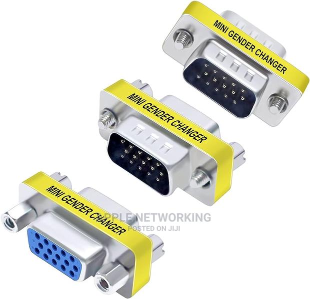 VGA Female to Female Coupler Mini Gender Changer